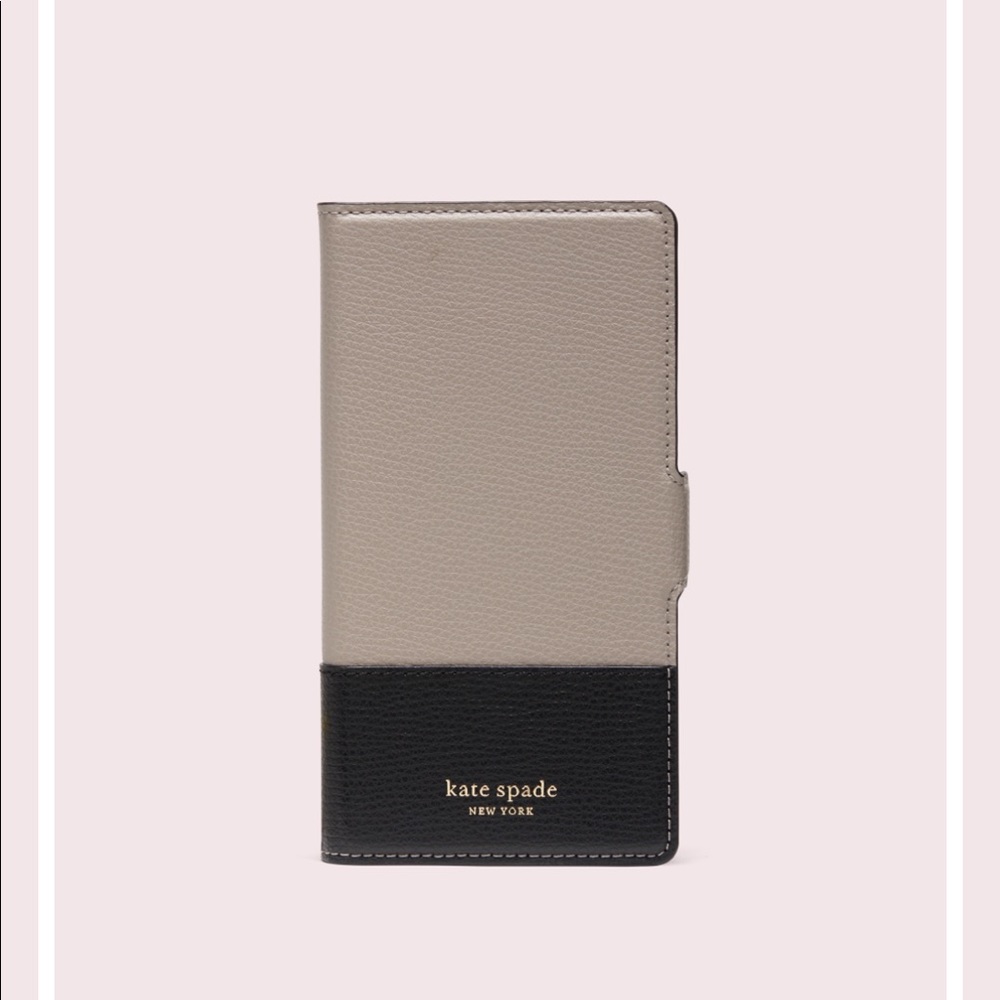 Kate Spade iPhone X/XS max magnetic folio wallet